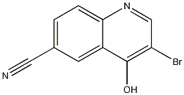 3-bromo-4-hydroxyquinoline-6-carbonitrile CAS#: 304904-69-6