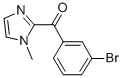 (3-bromophenyl)(1-methyl-1H-imidazol-2-yl)methanone CAS#: 300849-76-7