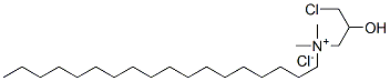 (3-chloro-2-hydroxypropyl)dimethyloctadecylammonium chloride CAS#: 3001-63-6