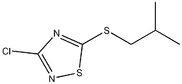 3-chloro-5-(isobutylthio)-1,2,4-thiadiazole CAS#: 36955-41-6