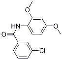 3-chloro-N-(2,4-dimethoxyphenyl)benzamide CAS#: 303990-15-0