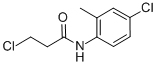 3-chloro-N-(4-chloro-2-methyl-phenyl)propanamide CAS#: 39494-12-7