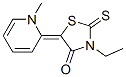 3-ethyl-5-(1-methyl-(1H)-pyridin-2-ylidene)rhodanine CAS#: 36772-64-2