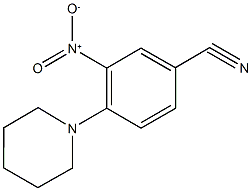 3-nitro-4-(1-piperidinyl)-benzonitrile CAS#: 32117-03-6