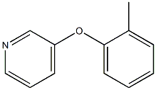 3-(o-Tolyloxy)pyridine CAS#: 33399-54-1