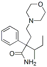 α-sec-Butyl-α-phenyl-4-morpholinebutyramide CAS#: 3120-60-3