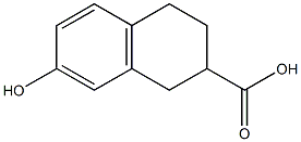 7-HYDROXY-1,2,3,4-TETRAHYDRO-NAPHTHALENE-2-CARBOXYLIC ACID CAS#: 31846-36-3