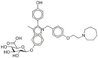 Bazedoxifene 5-β-D-Glucuronide CAS#: 328933-56-8