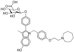 Bazedoxifene 4’-β-D-Glucuronide CAS#: 328933-64-8