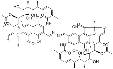 3,3'-(Azinobismethylidyne)bisrifamycin CAS#: 37281-41-7