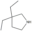 3,3-DIETHYLPYRROLIDINE CAS#: 34971-71-6