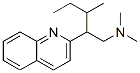 N,N-Dimethyl-β-(1-methylpropyl)-2-quinolineethanamine CAS#: 33098-26-9