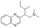 N,N-Dimethyl-β-(1-methylpropyl)-2-quinoxalineethanamine CAS#: 33098-27-0