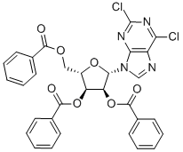 9-(2'', 3'', 5''-TRI-O-BENZOYL-β-L-RIBOFURANOSYL)-2, 6-DICHLOROPURINE CAS#: 339091-08-6
