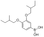 3,4-Bis(2-methylbutyloxy)benzeneboronic acid CAS#: 340148-67-6