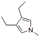 3,4-Diethyl-1-methyl-1H-pyrrole CAS#: 30144-13-9