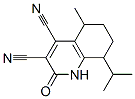 3,4-Quinolinedicarbonitrile, 1,2,5,6,7,8-hexahydro-5-methyl-8-(1-methylethyl)-2-oxo- CAS#: 361367-06-8