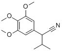 3,4,5-trimethoxy-alpha-(1-methylethyl)phenylacetonitrile CAS#: 36622-33-0