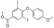 3,5-DIIODO-4(4'-METHOXYPHENOXY)BENZOIC ACID METHYL ESTER CAS#: 33927-09-2