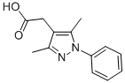 (3,5-DIMETHYL-1-PHENYL-1H-PYRAZOL-4-YL)ACETIC ACID CAS#: 32710-88-6