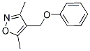 (3,5-DIMETHYL-4-ISOXAZOLYL)METHYL PHENYL ETHER CAS#: 303985-55-9