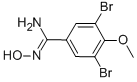 3,5-Dibromo-4-methoxybenzamidoxime CAS#: 31419-81-5