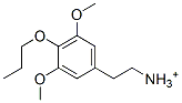 3,5-Dimethoxy-4-propoxybenzeneethanaminium CAS#: 39201-78-0