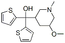 5-Methoxy-1-methyl-α,α-di(2-thienyl)-3-piperidinemethanol CAS#: 35012-51-2