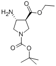 TRANS-4-AMINO-1-N-BOC-3-PYRROLIDINECARBOXYLIC ACID ETHYL ESTER CAS#: 362489-56-3