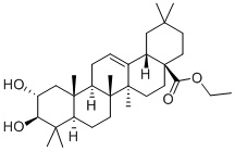 (2α,3β)-2,3-Dihydroxy-olean-12-en-28-oic acid ethyl ester CAS#: 364062-05-5