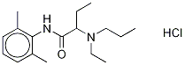 (±)-N-(2,6-dimethylphenyl)-2-(ethylpropylamino)butyramide monohydrochloride CAS#: 36637-19-1
