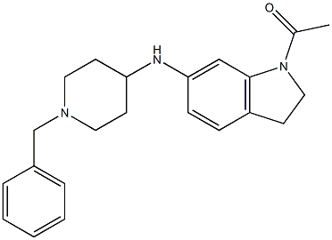 1-ACETYL-N-(1-BENZYLPIPERIDIN-4-YL)-INDOLIN-6-AMINE CAS#: 396682-63-6