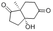 (3AS,7AS)-(+)-HEXAHYDRO-3A-HYDROXY-7A-METHYL-1,5-INDANDIONE CAS#: 33879-04-8