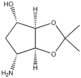 3aR4S6R6aS-6-Aminotetrahydro-22-dimethyl-4H-cyclopenta-13-dioxol-4-ol-CAS-155899-66-4