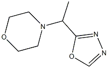 4-(1-(1,3,4-Oxadiazol-2-yl)ethyl)Morpholine CAS#: 32418-56-7