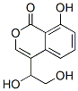(-)-4-(1,2-Dihydroxyethyl)-8-hydroxy-1H-2-benzopyran-1-one CAS#: 33547-50-1