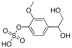 4-(1,2-dihydroxyethyl)-2-methoxy-1-sulfooxy-benzene CAS#: 3415-67-6