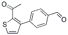 4-(2-Acetylthiophen-3-yl)benzaldehyde CAS#: 397872-09-2