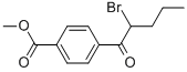 4-(2-BROMO-PENTANOYL)-BENZOIC ACIDMETHYL ESTER CAS#: 30768-94-6