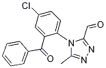 4-(2-Benzoyl-4-chlorophenyl)-5-Methyl-4H-1,2,4-triazole-3-carboxaldehyde CAS#: 36916-20-8