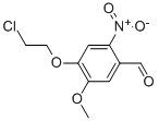 4-(2-Chloroethoxy)-5-methoxy-2-nitrobenzaldehyde CAS#: 348618-75-7