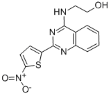 4-(2-HYDROXYETHYLAMINO)-2-(5-NITRO-2-THIENYL)-QUINAZOLINE CAS#: 33389-36-5