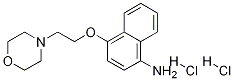 4-(2-Morpholinoethoxy)naphthalen-1-aMine dihydrochloride CAS#: 285984-50-1
