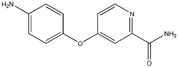 4-(2-carbamoyl-pyridin-4-yloxy)aniline CAS#: 284462-80-2