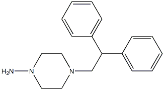 4-(2,2-Diphenylethyl)piperazin-1-aMine CAS#: 39139-55-4