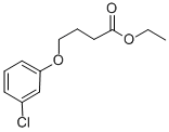 4-(3-CHLORO-PHENOXY)-BUTYRIC ACID ETHYL ESTER CAS#: 37483-53-7