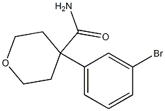 4-(3-broMophenyl)tetrahydro-2h-pyran-4-carboxaMide CAS#: 329025-26-5