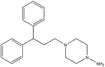 4-(3,3-Diphenylpropyl)piperazin-1-aMine CAS#: 39139-56-5