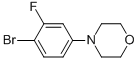 4-(4-BROMO-3-FLUOROPHENYL)MORPHOLINE CAS#: 279261-83-5