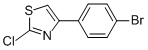 4-(4-BROMOPHENYL)-2-CHLOROTHIAZOLE CAS#: 3884-33-1
